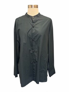 Labo.Art Cotton Button Front Blouse